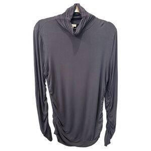 Soft Surroundings Charcoal Long Sleeve Top